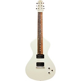 Asher Guitars & Lap Steels Electro Hawai... Asher Guitars & Lap Steels Electro Hawaiian Junior Lap Steel Guitar Antique White