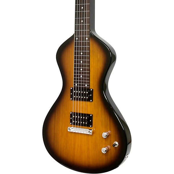 Open Box Asher Guitars & Lap Steels Electro Hawaiian Junior Lap Steel Guitar Level 2 Tobacco Burst 194744197246