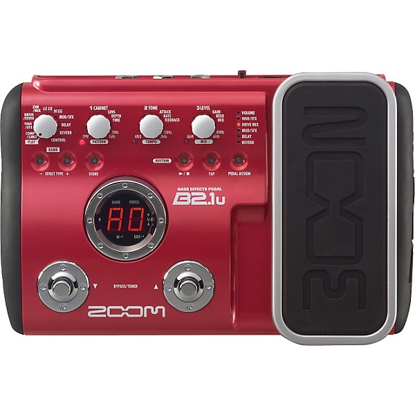 Zoom B2.1u Bass Multi-Effects Pedal/USB Interface
