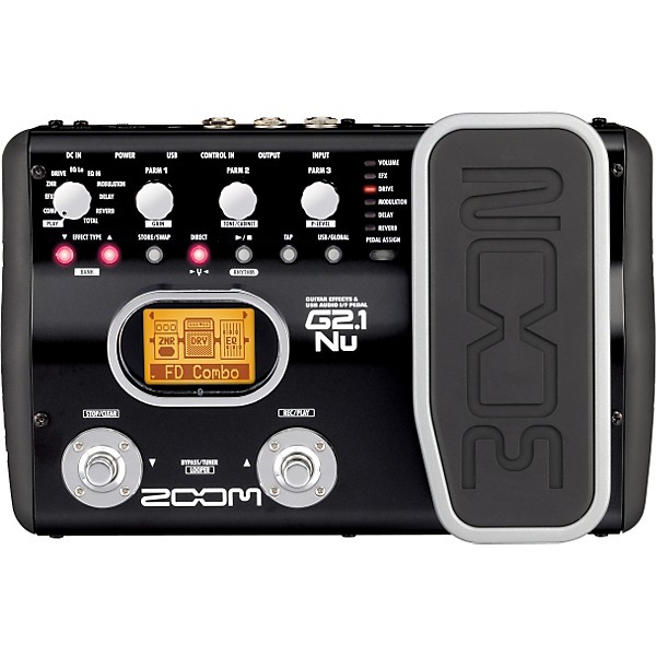 Restock Zoom G2.1Nu Guitar Multi-Effects Pedal/USB Interface