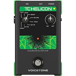 TC Helicon VoiceTone Single D1 Doubling & Detune Effects Pedal