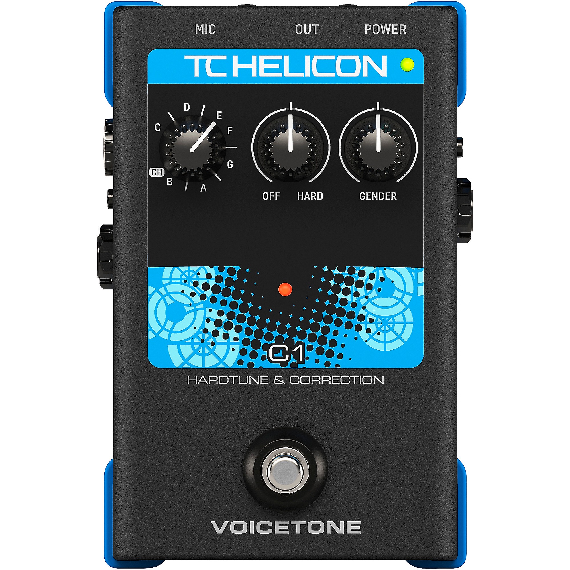 Open Box TC-Helicon VoiceTone Single C1 HardTune & Correction