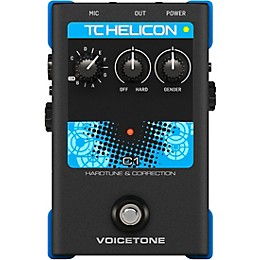 TC Helicon VoiceTone Single C1 HardTune & Correction Effects Pedal