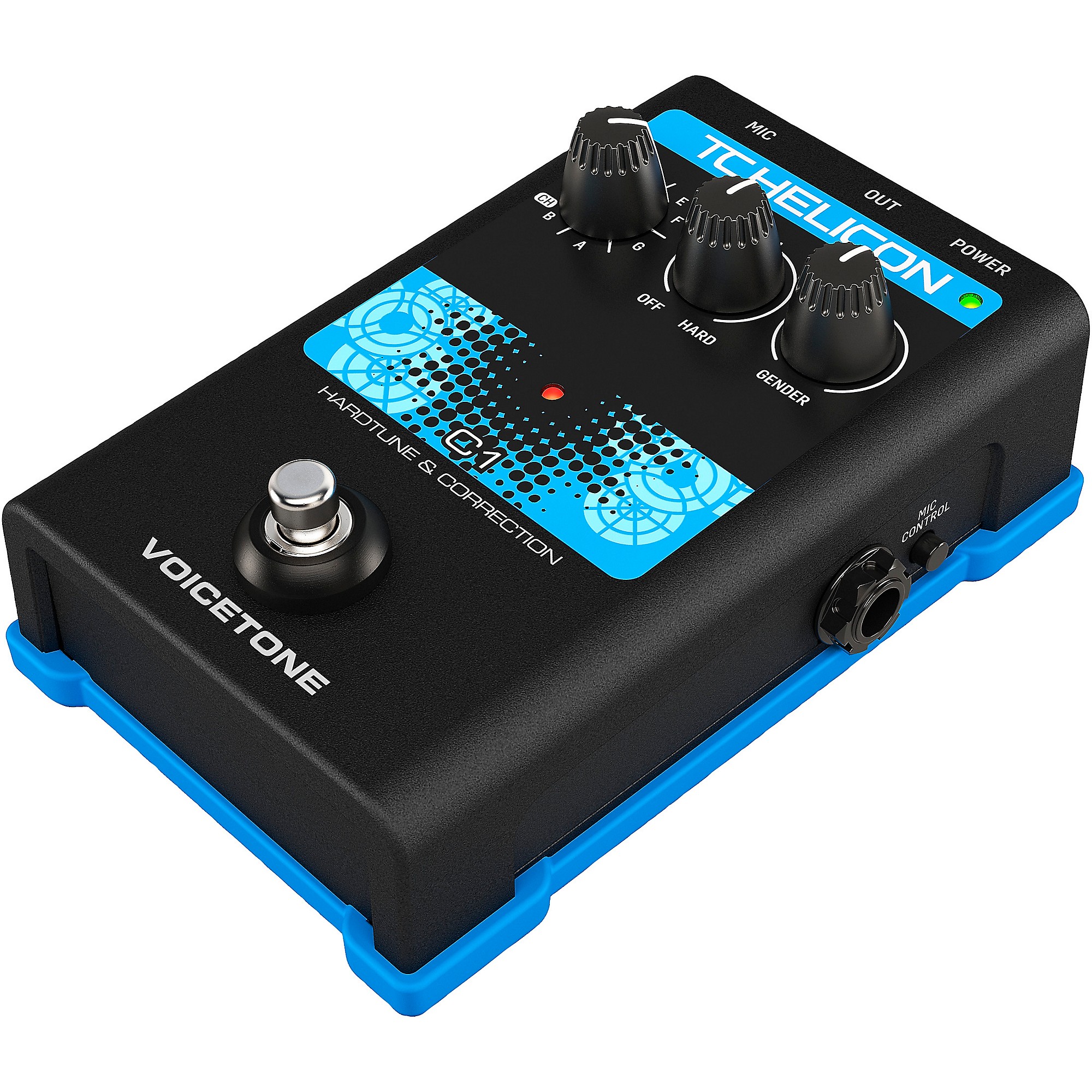 Open Box TC Helicon VoiceTone Single C1 HardTune & Correction Effects Pedal  | Guitar Center