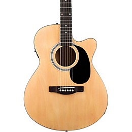 Open Box Fender FA-135CE Cutaway Concert Acoustic-Electric Guitar Level 2 Natural 190839193360