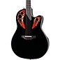 Open Box Ovation Custom Elite C2078 AX Deep Contour Acoustic-Electric Guitar Level 1 Black thumbnail