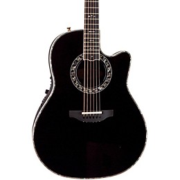 Ovation Custom Legend C2079 AX Deep Contour Acoustic-Electric Guitar Black