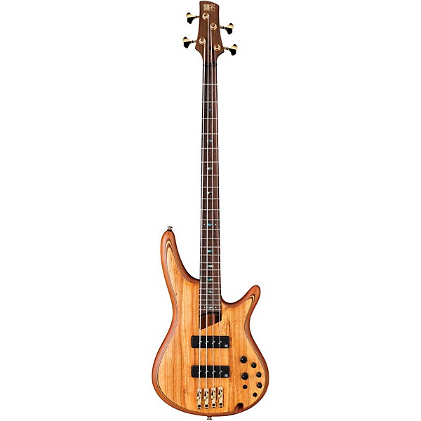 Open Box Ibanez SR Premium 1200E Electric Bass Guitar Level 1 Natural