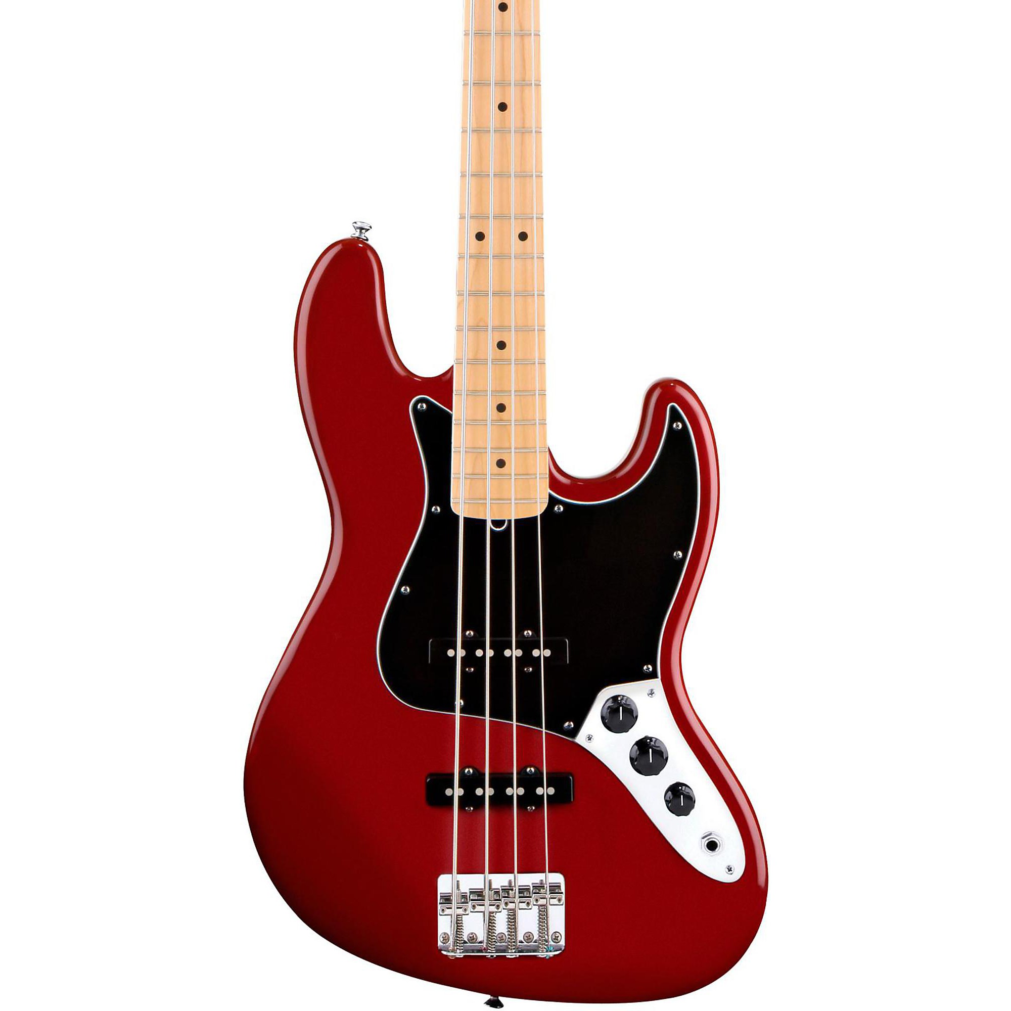 Open Box Fender American Special Jazz Bass Candy Apple Red Maple