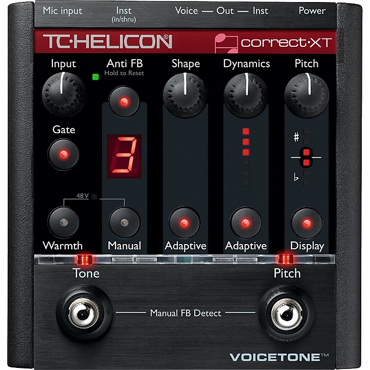 Restock TC Helicon VoiceTone Correct XT | Guitar Center