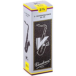 Vandoren V12 Series Tenor Saxophone Reeds Strength - 3,... Vandoren V12 Series Tenor Saxophone Reeds Strength - 3.5, Box of 5