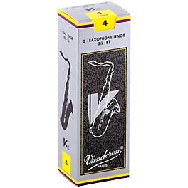 Vandoren V12 Series Tenor Saxophone Reeds Strength - 3, B... Vandoren V12 Series Tenor Saxophone Reeds Strength - 4, Box of 5