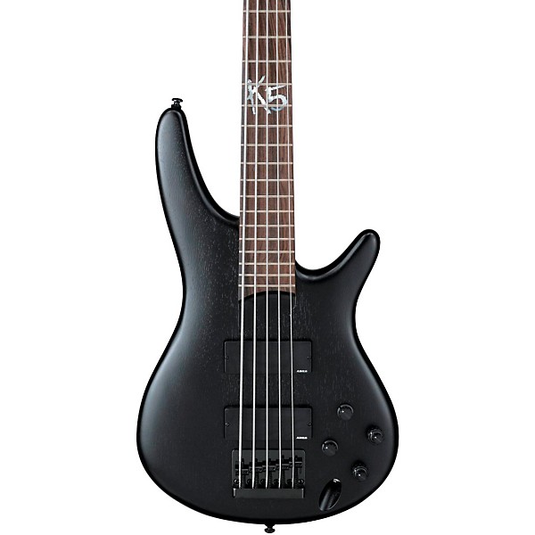 Ibanez K5 Fieldy Signature 5-String Electric Bass Guitar Flat 