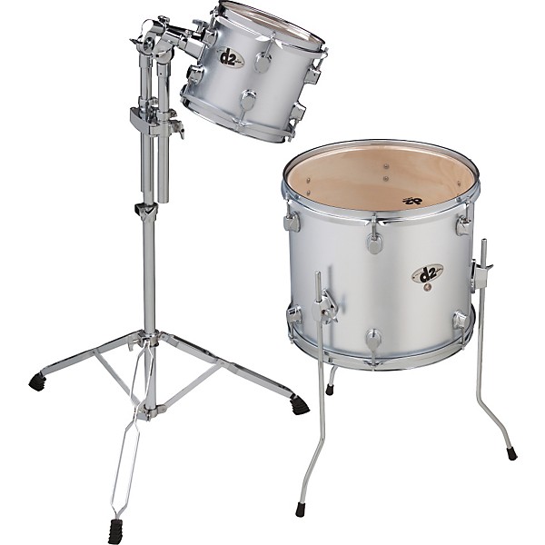 ddrum D2 2-Piece Add On Pack Brushed Silver