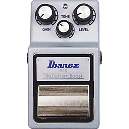 Open Box Ibanez 9 Series BB9 Big Bottom Boost Guitar Effects Pedal Level 1 Silver