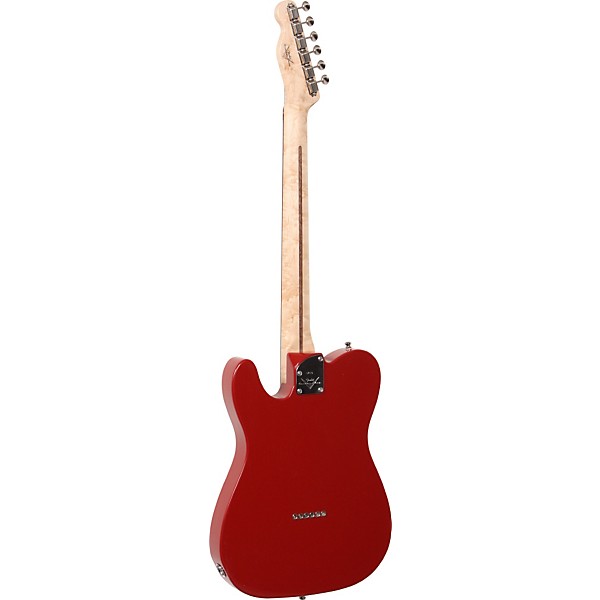 Fender Custom Shop 2011 Custom Deluxe Tele Electric Guitar Dakota Red Rosewood