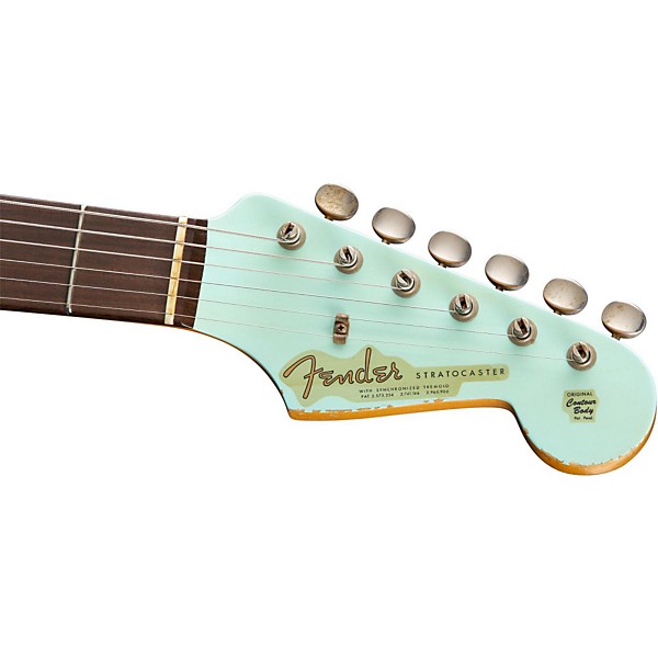 Platinum Fender Custom Shop 1960 Relic Stratocaster with Matching