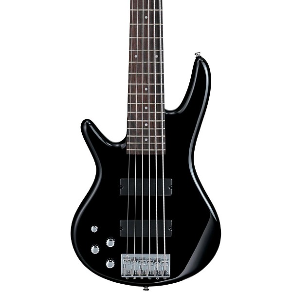 Ibanez GSR206L Left-Handed 6-String Electric Bass Guitar Black