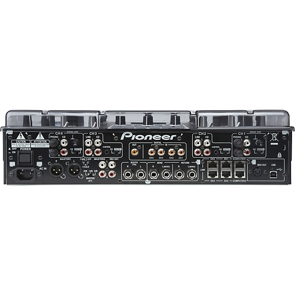 Decksaver Dust Cover and Faceplate for Pioneer DJM-2000