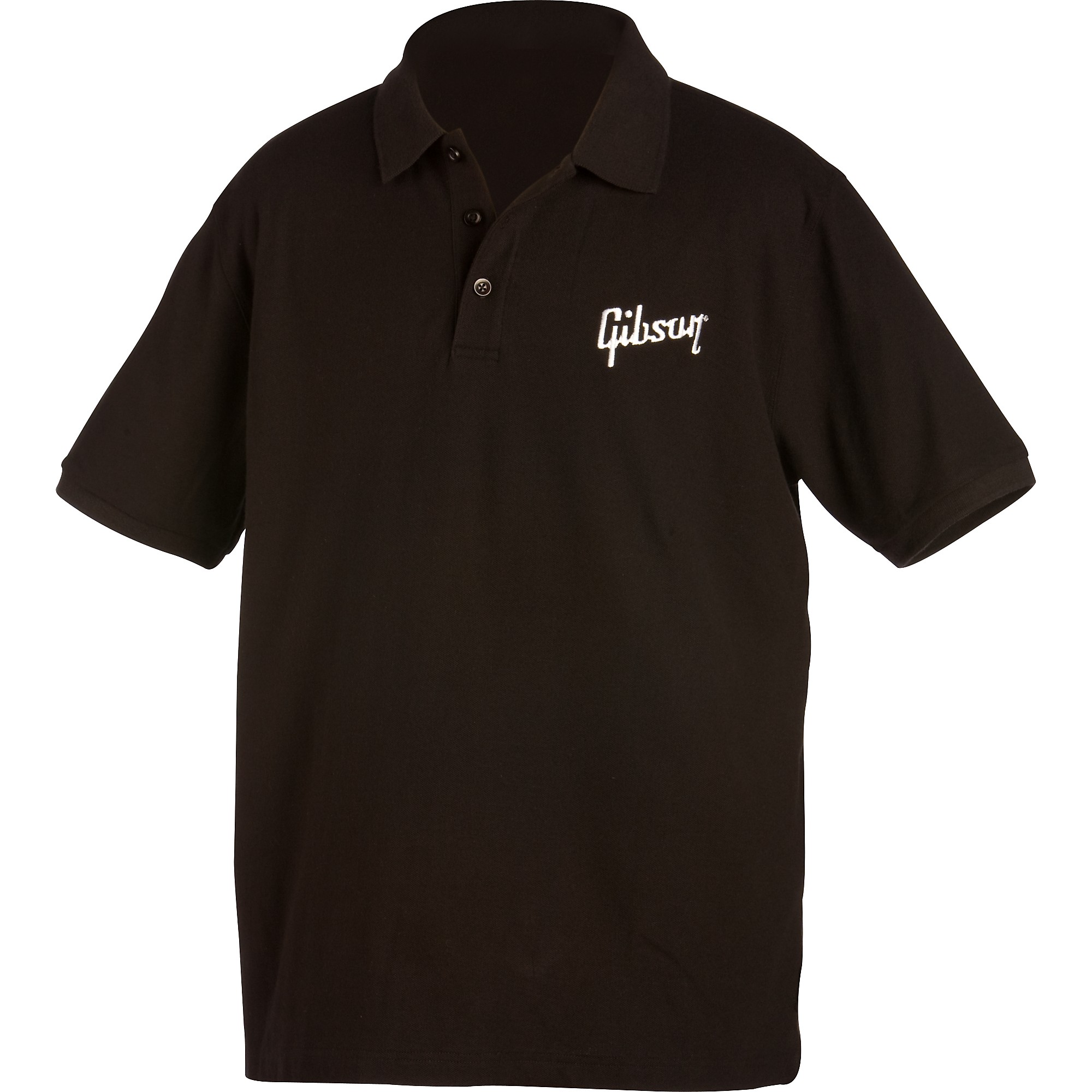 Gibson Logo Polo Shirt Black Large | Guitar Center