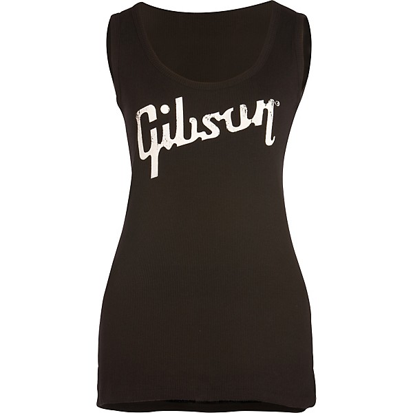 Gibson Logo Women's Tank Top Black X Large