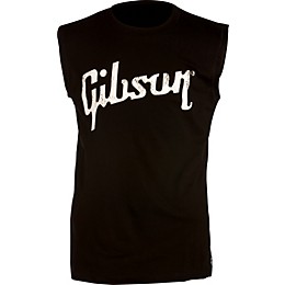 Gibson Logo Muscle Shirt Black XX Large