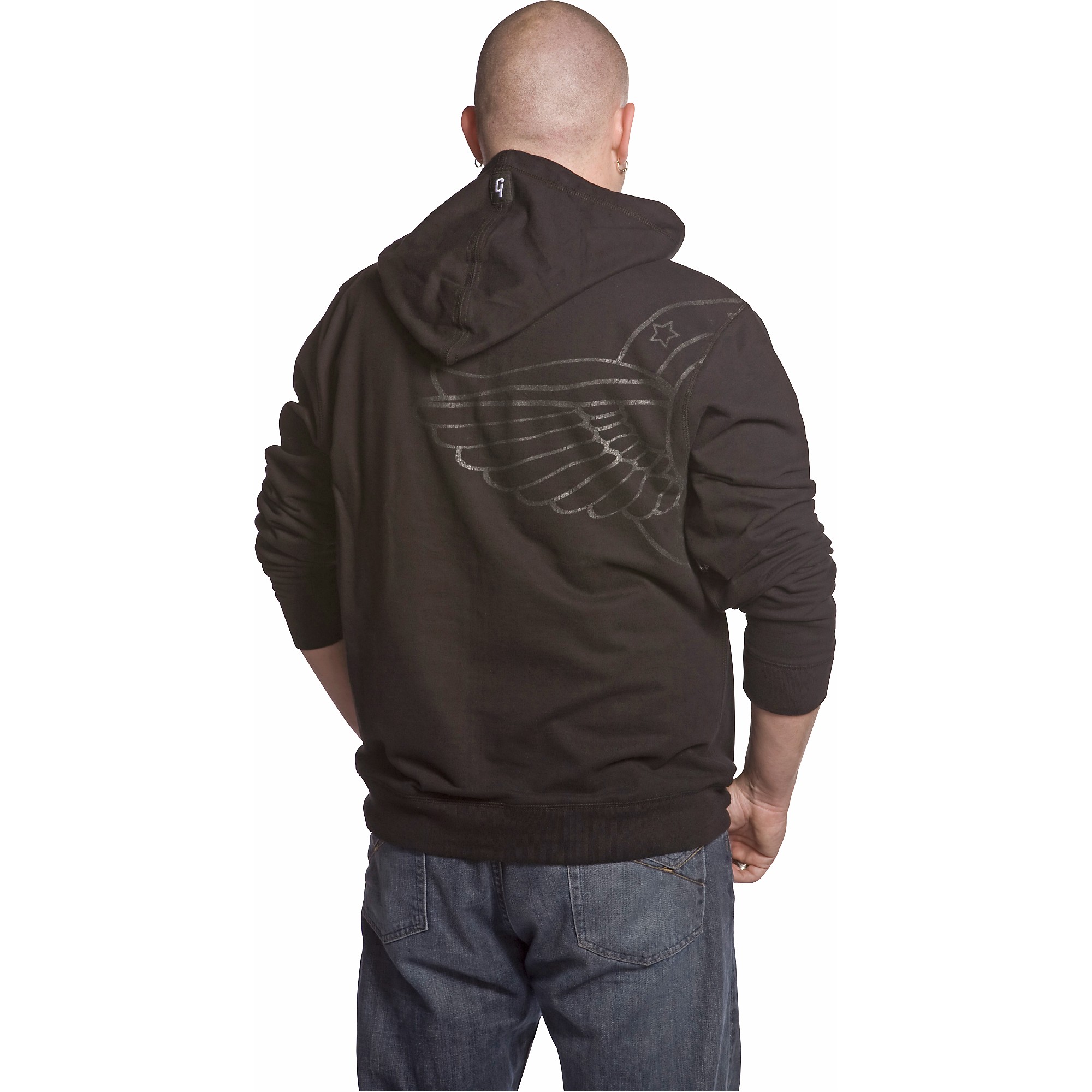 Gibson Logo Zip-up Hoodie Black X Large | Guitar Center