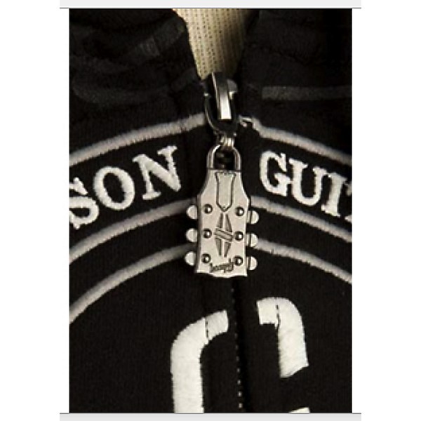 Gibson Logo Zip-up Hoodie Black Medium | Guitar Center