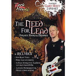 Hal Leonard Gary Hoey: The Need For Lead Phrases, Hooks &  Melodies DVD