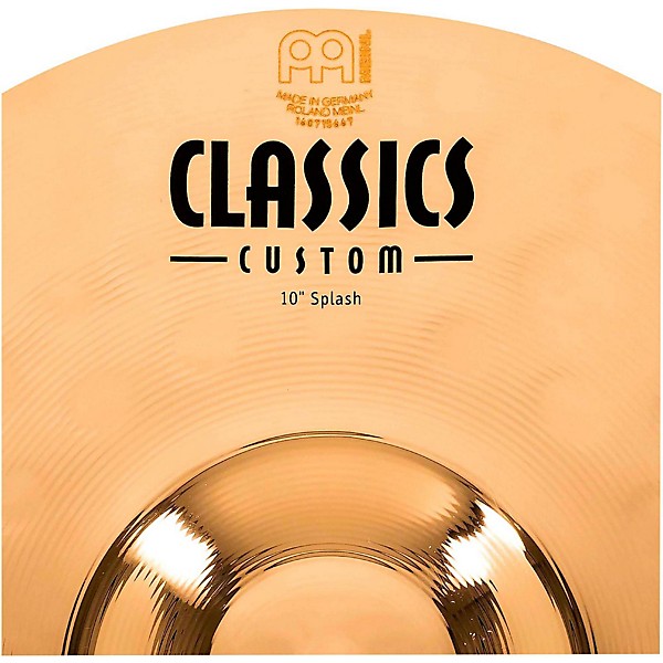 MEINL Classics Custom Splash - Brilliant 10 in.
