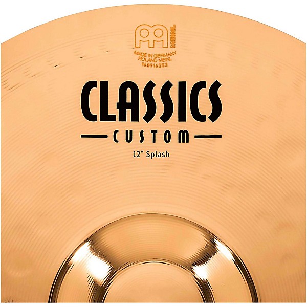 MEINL Classics Custom Splash - Brilliant 12 in.