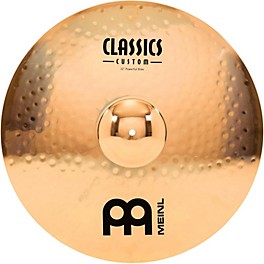 MEINL Classics Custom Powerful Ride - Brilliant 20 in. MEINL Classics Custom Powerful Ride - Brilliant 22 in.