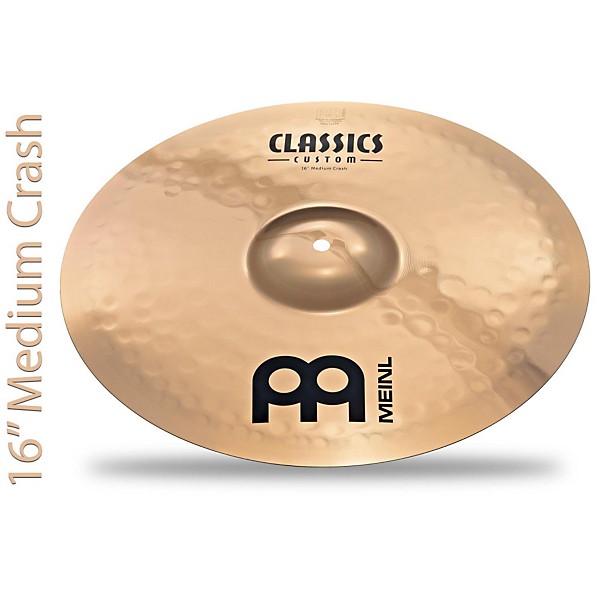 MEINL Classics Custom Medium Cymbal Set with Case