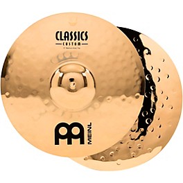 MEINL Classics Custom Medium Hi-Hats - Brilliant 14 in. MEINL Classics Custom Medium Hi-Hats - Brilliant 15 in.