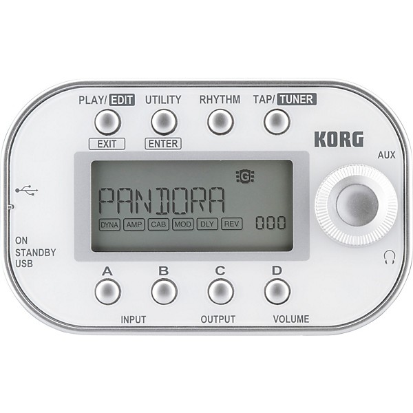 Open Box KORG Pandora Mini PXMINI Guitar Multi-Effects Processor