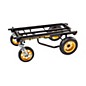 Open Box Rock N Roller Multi-Cart 8-in-1 Equipment Transporter Cart Level 1 Black Frame/Yellow Wheels All-Terrain