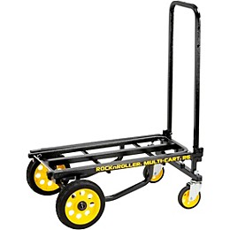 Open Box Rock N Roller R6RT Multi-Cart 8-in-1 Equipment Transporter Cart Level 1 Black Frame/Yellow Wheels Mini