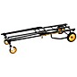 Rock N Roller Multi-Cart R8RT 8-in-1 Midrange Equipment Transporter Cart Black Frame/Yellow Wheels Mid