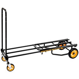 Rock N Roller Multi-Cart R8RT 8-in-1 Midrange Equipment Transporter Cart Black Frame/Yellow Wheels Mid