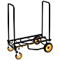 Rock N Roller Multi-Cart R8RT 8-in-1 Midrange Equipment Transporter Cart Black Frame/Yellow Wheels Mid