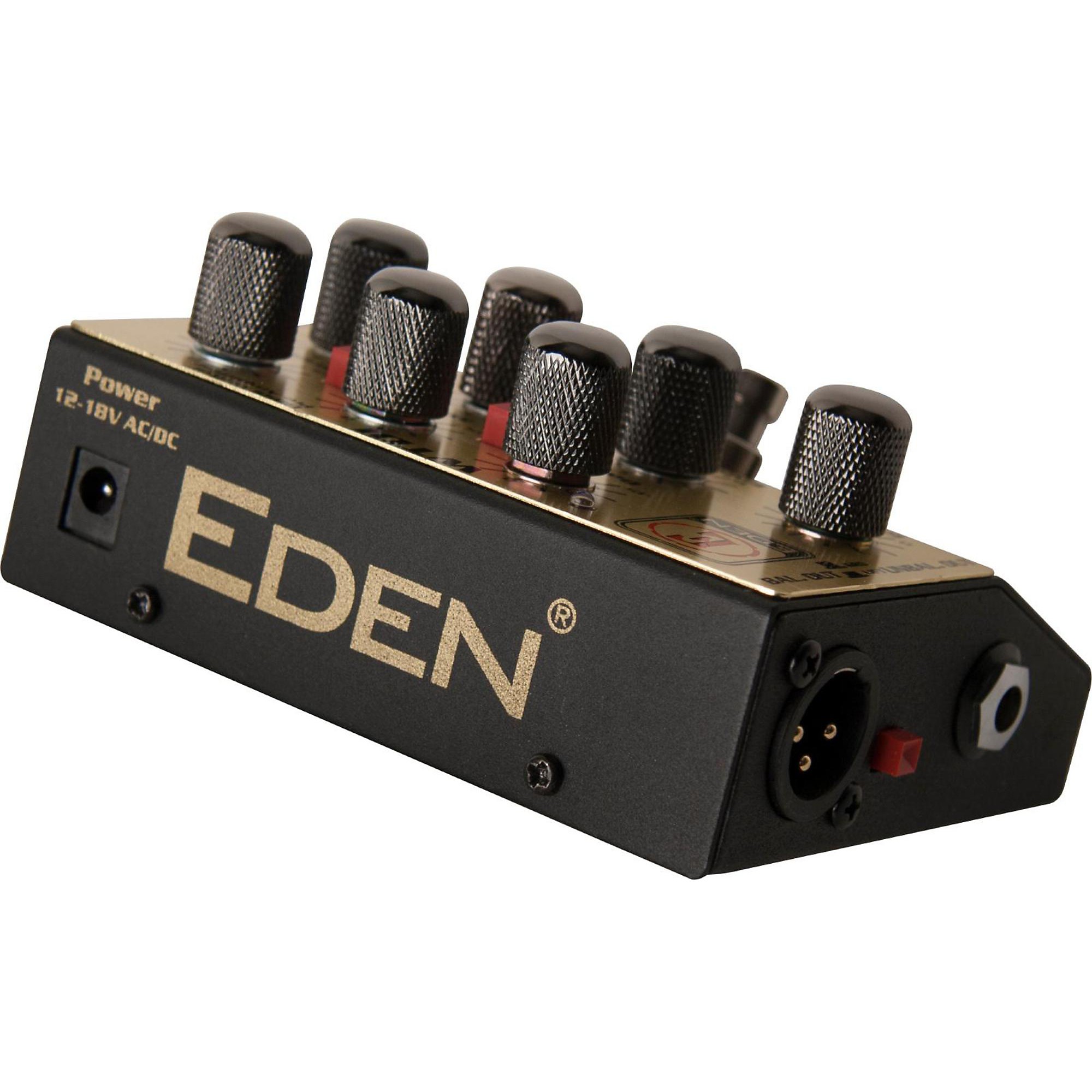 Restock Eden WTDI World Tour Direct Box and Bass Preamp Black