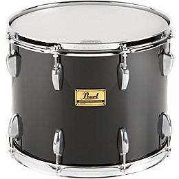 Pearl Maple Traditional Tenor Drum with Championship Lugs Midnight Black (#46) 15x12