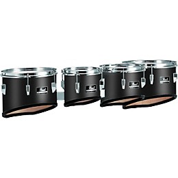 Open Box Pearl Competitor Marching Tom Set Level 1 Midnight Black (#46) 8,10,12,13 set