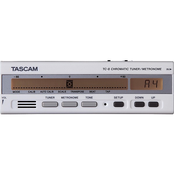 TASCAM TC-8 Chromatic Tuner/Metronome
