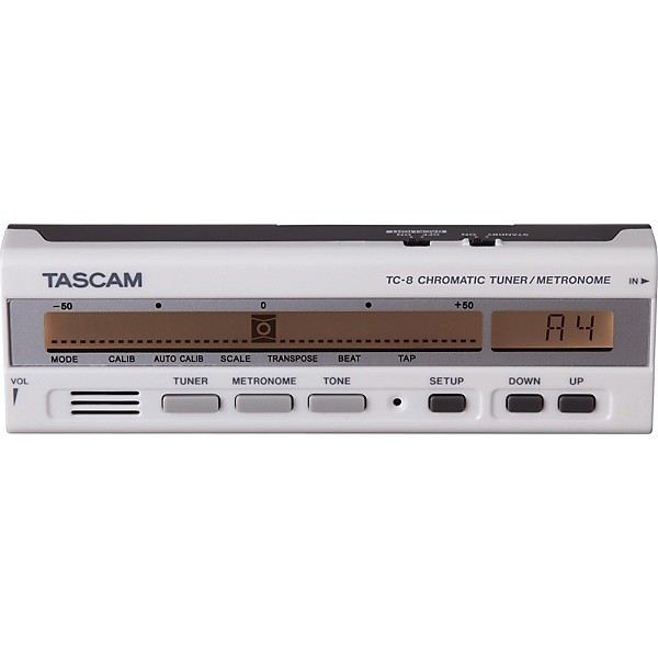 TASCAM TC-8 Chromatic Tuner/Metronome