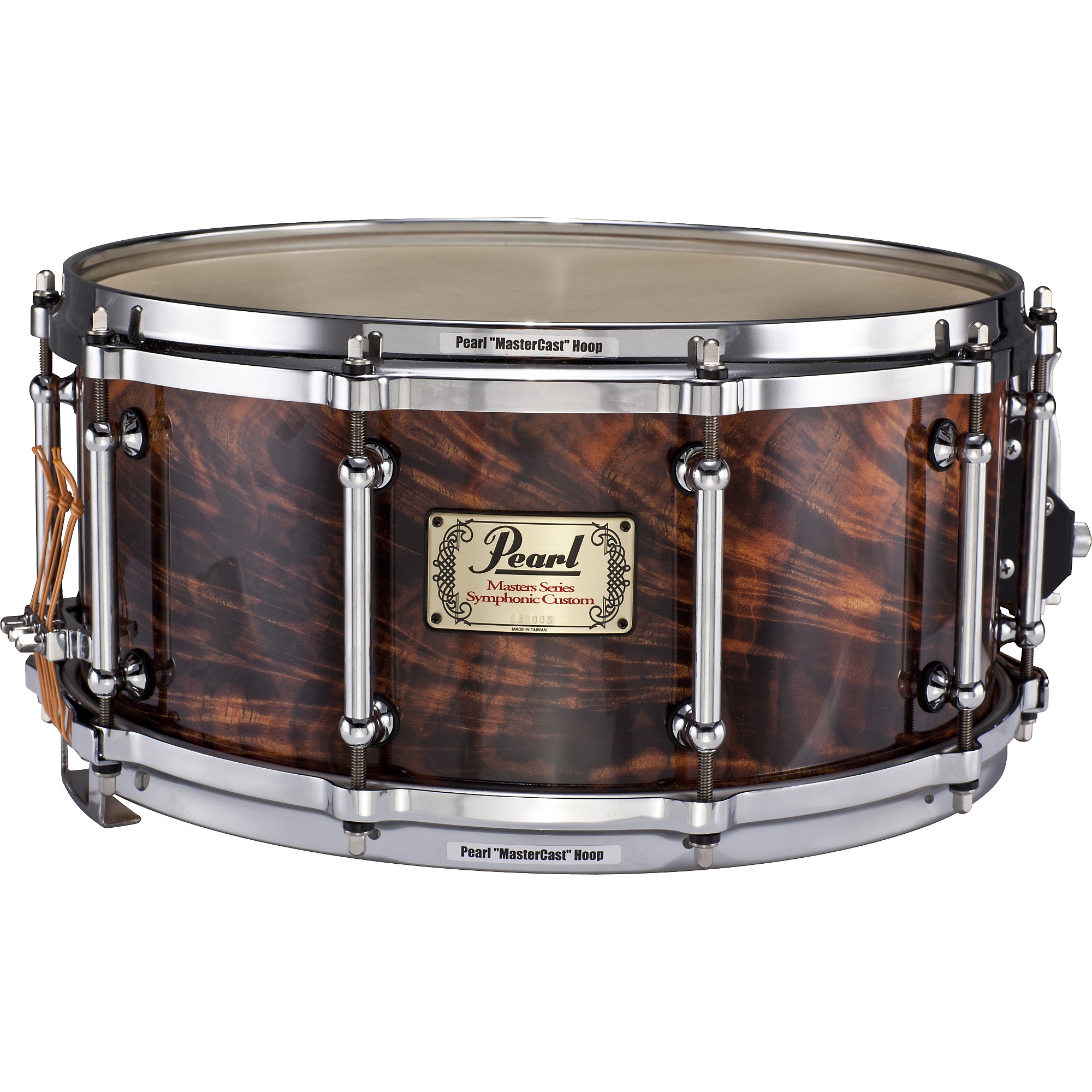 PEARL CZX CUSTOM Z 14 X 6.5 SNARE DRUM, CHAMPAGNE BIRDSEYE MAPLE