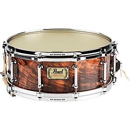 Pearl Sympho... Pearl Symphonic Maple Snare Drum with Multi-Timbre Strainer Artisan II Natural Feathered Walnut (#468) 14x5.5