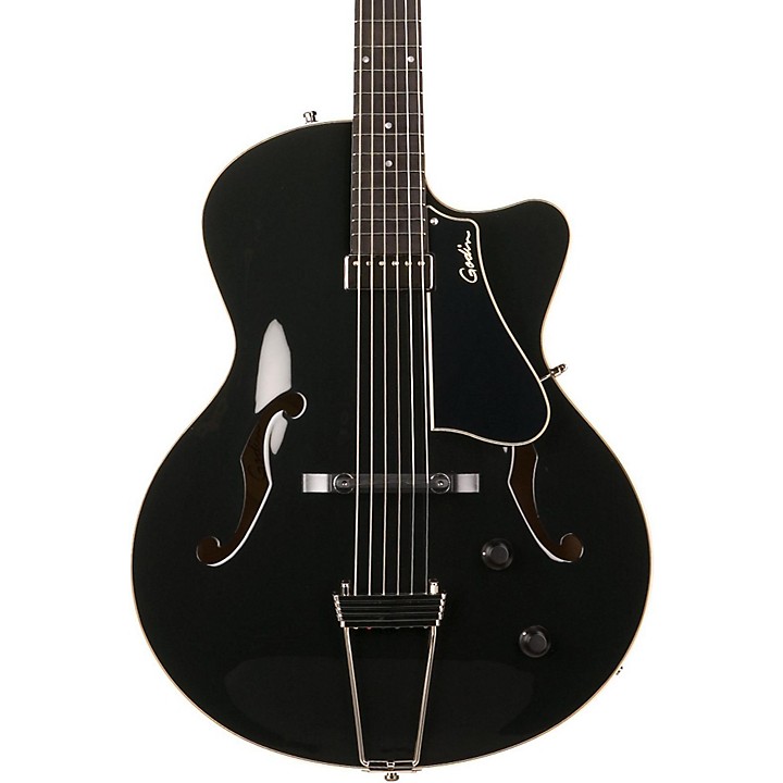 激レア Godin 5th Avenue アーチトップギター　黒/ブラック Godin 5th Avenue Jazz Guitar Piano Black | Guitar Center