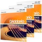 D'Addario EJ15 Phosphor Bronze Extra Light Acoustic Strings 3-Pack thumbnail