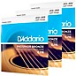 D'Addario EJ16-3D Phosphor Bronze Light Acoustic Guitar Strings 3-Pack thumbnail